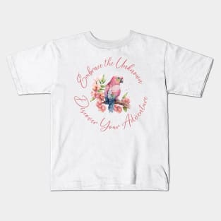 Parrot Adventure Motivational Kids T-Shirt